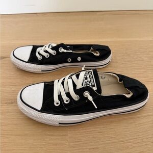 CHUCK TAYLOR ALL STAR SHORELINE SLIP-ON SNEAKER women’s size 7 black